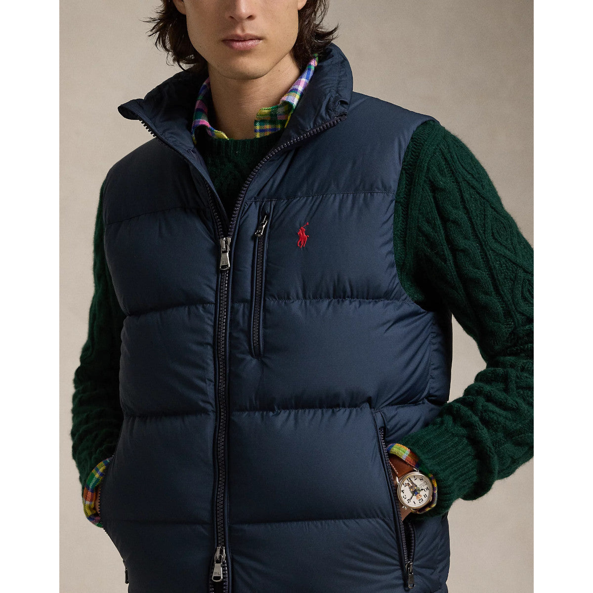 Polo Ralph Lauren EL Cap Vest Insulated Gilet 002 Collection Navy