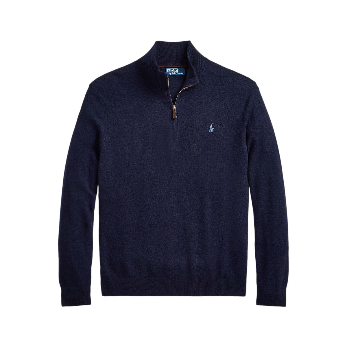 Polo Ralph Lauren Half Zip Merino Sweater 001 Hunter Navy