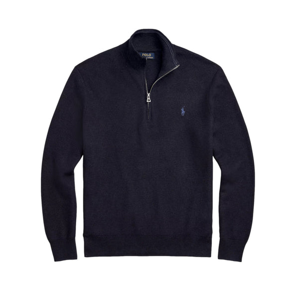 Polo Ralph Lauren Half Zip Pullover 001 Navy Heather