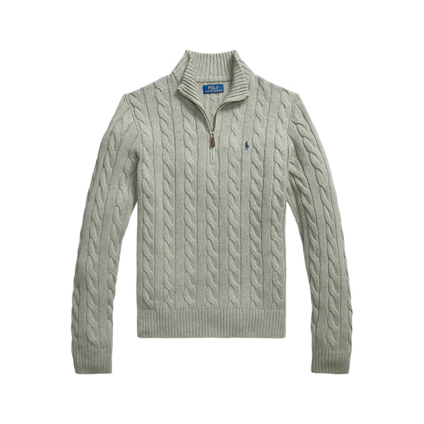 PoloRalphLaurenHalfZipSweater509FernGreenHeather__1