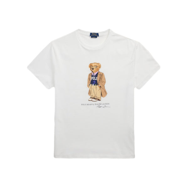 Polo Ralph Lauren Heritage Bear T-Shirt 001 White Hrtg Bear