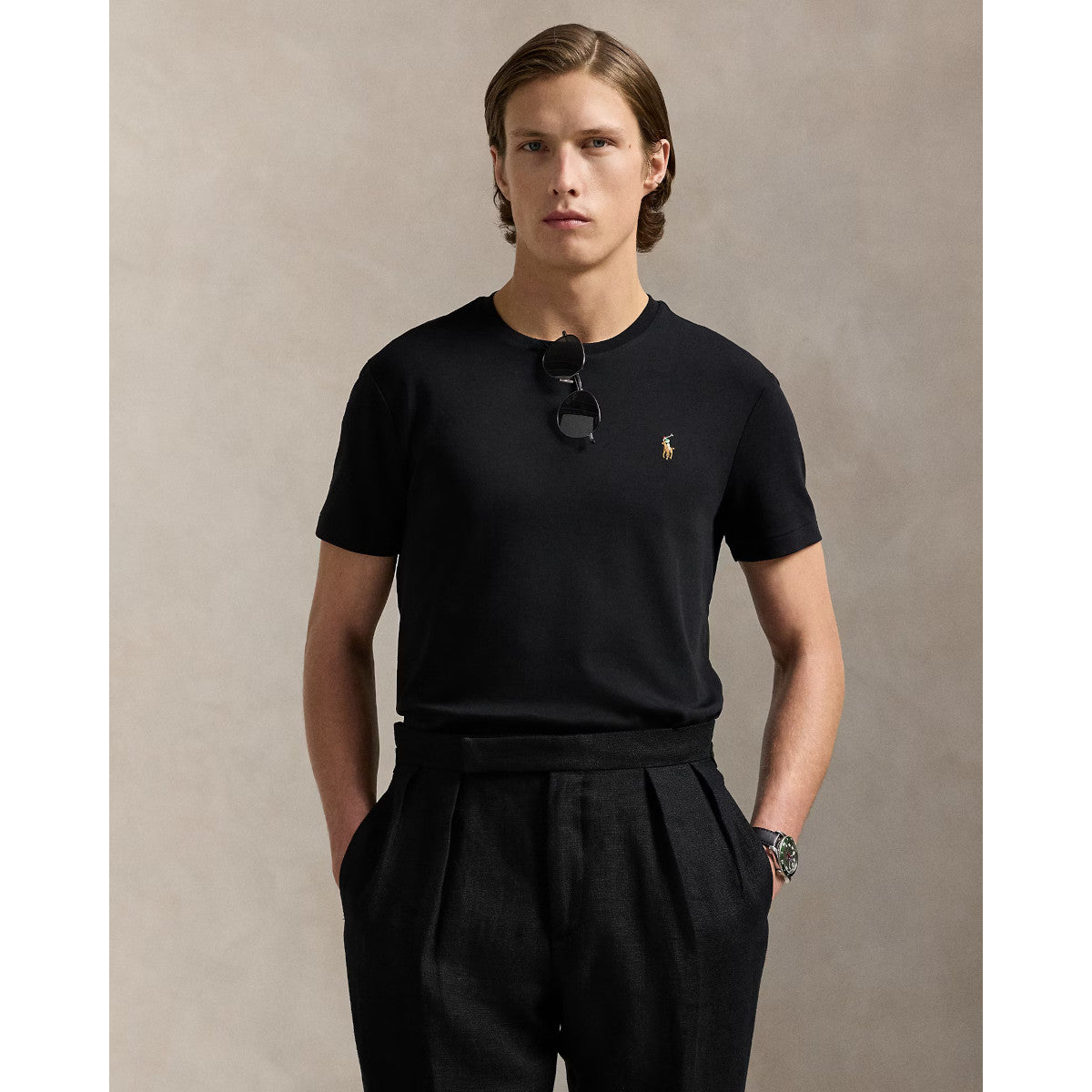 PoloRalphLaurenInterlockT-Shirt001PoloBlack__3