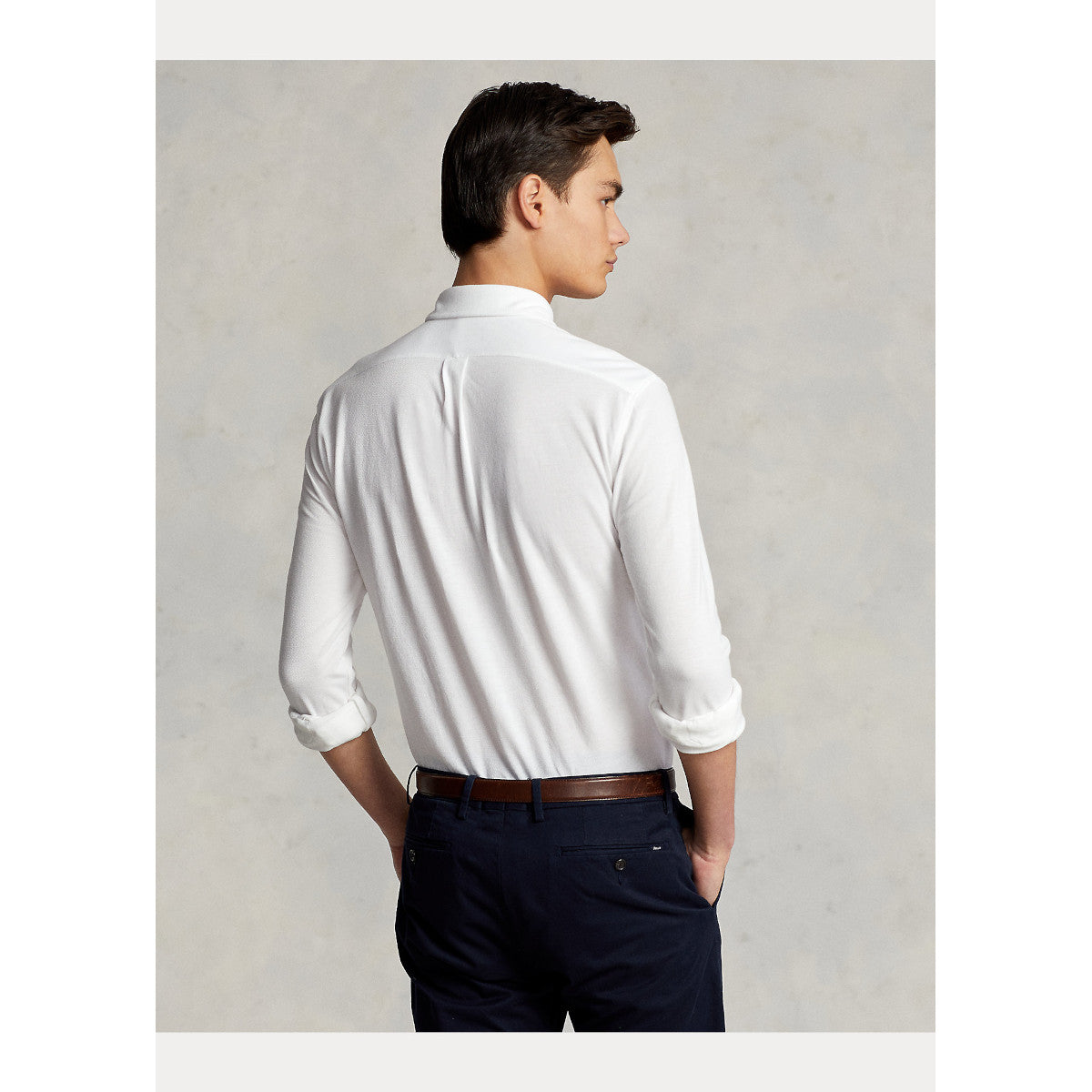Polo Ralph Lauren LS Mesh Shirt 003 White