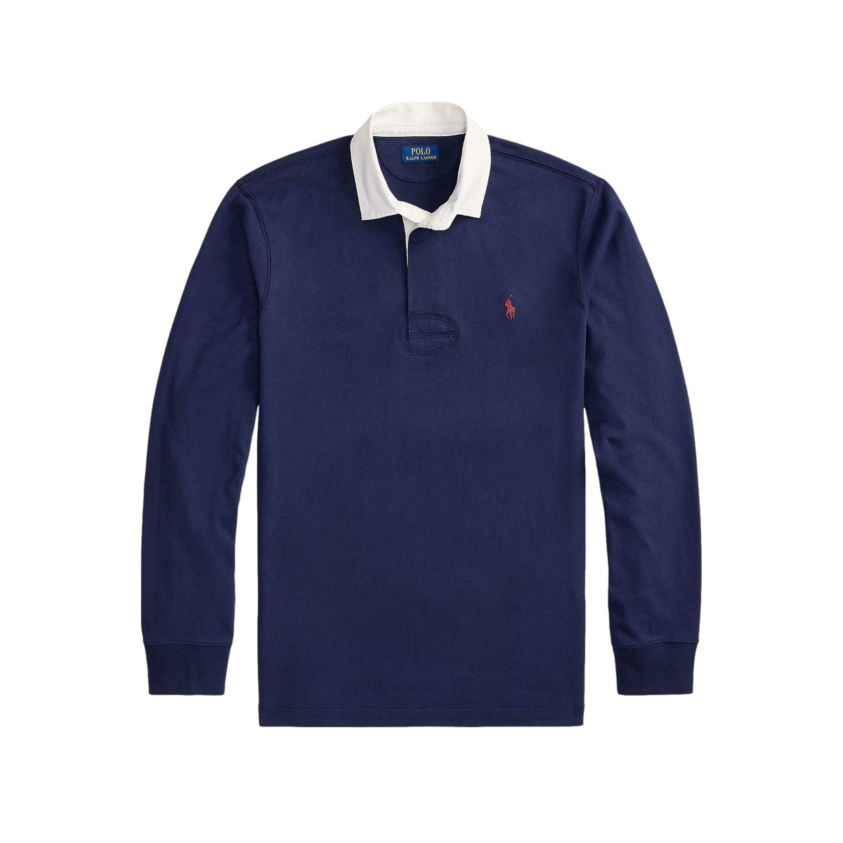 Polo Ralph Lauren LS Rugby Polo Shirt 025 Newport Navy