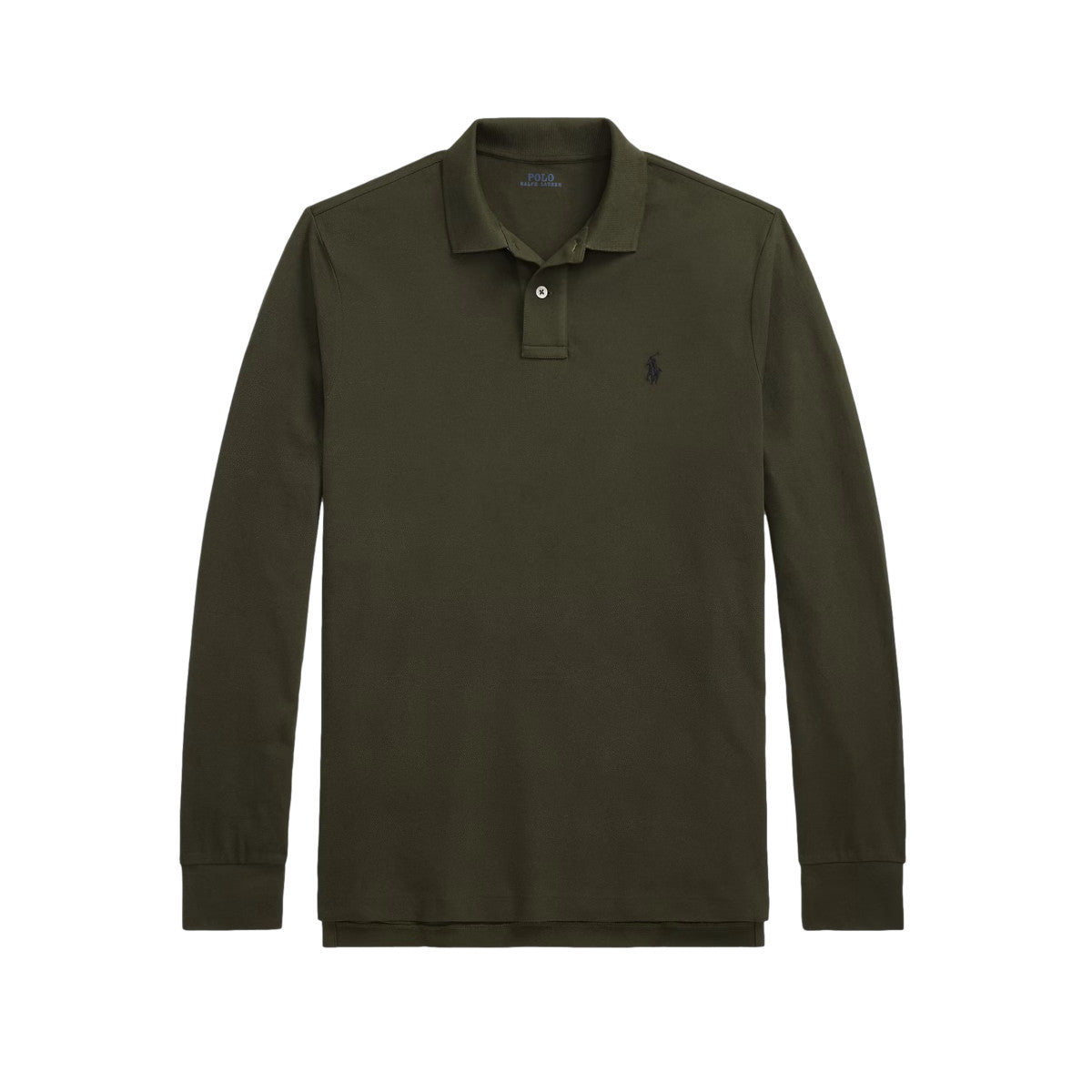 Polo Ralph Lauren LS Stretch Mesh  Polo Shirt 010 Company Olive