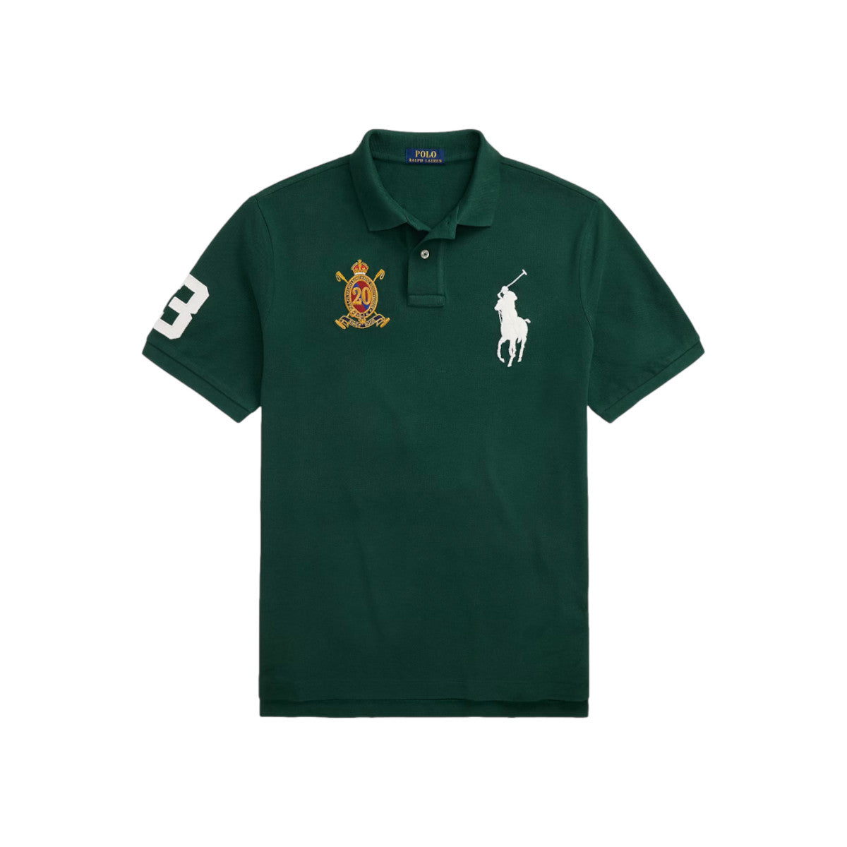 Polo Ralph Lauren Mesh Polo Shirt 001 Vintage Pine