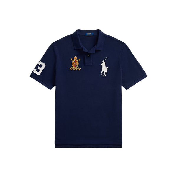 Polo Ralph Lauren Mesh Polo Shirt 002 Newport Navy