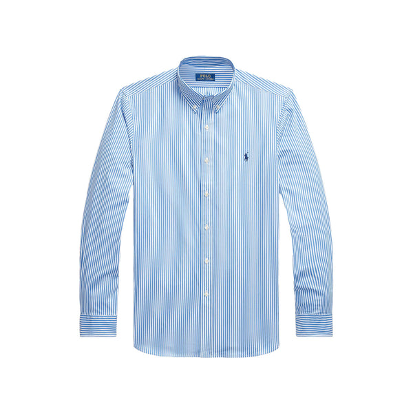 Polo Ralph Lauren Poplin Shirt 001 Light Blue/White