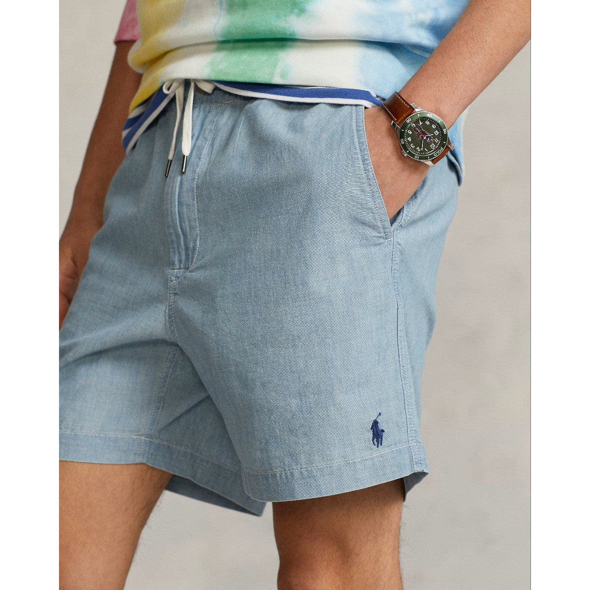 Polo Ralph Lauren Prepsters Stretch Twill Shorts 001 Chambray