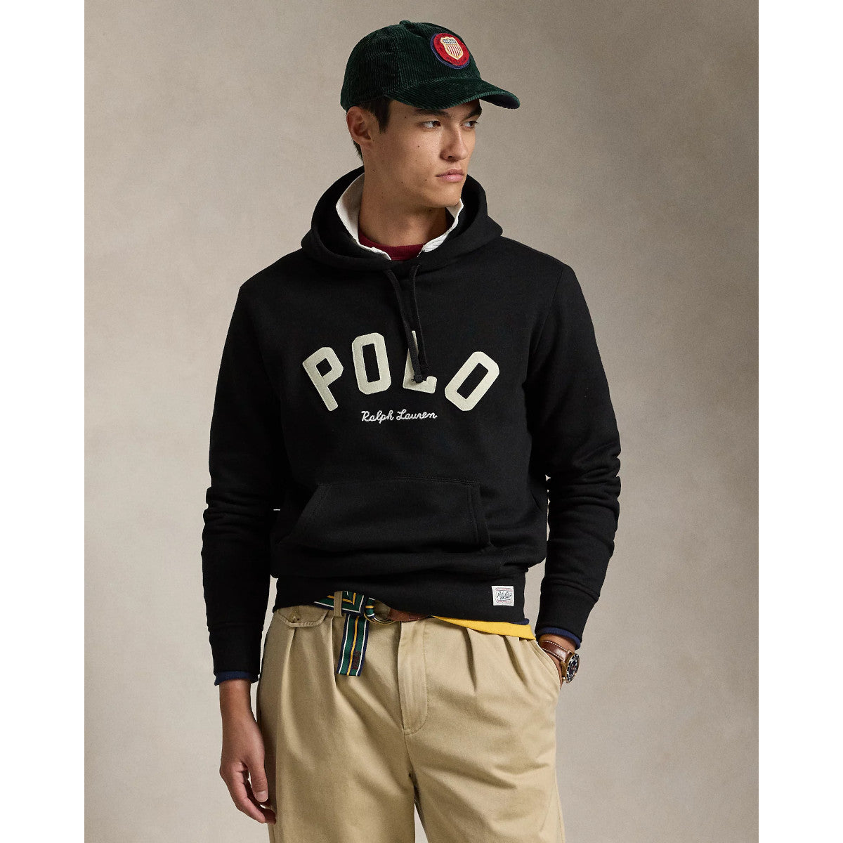 Polo Ralph Lauren RL Fleece Hoody 002 Black