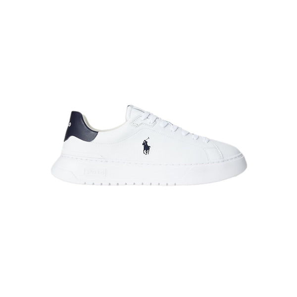 Polo Ralph Lauren Rlite Court Trainers 001 White/Navy