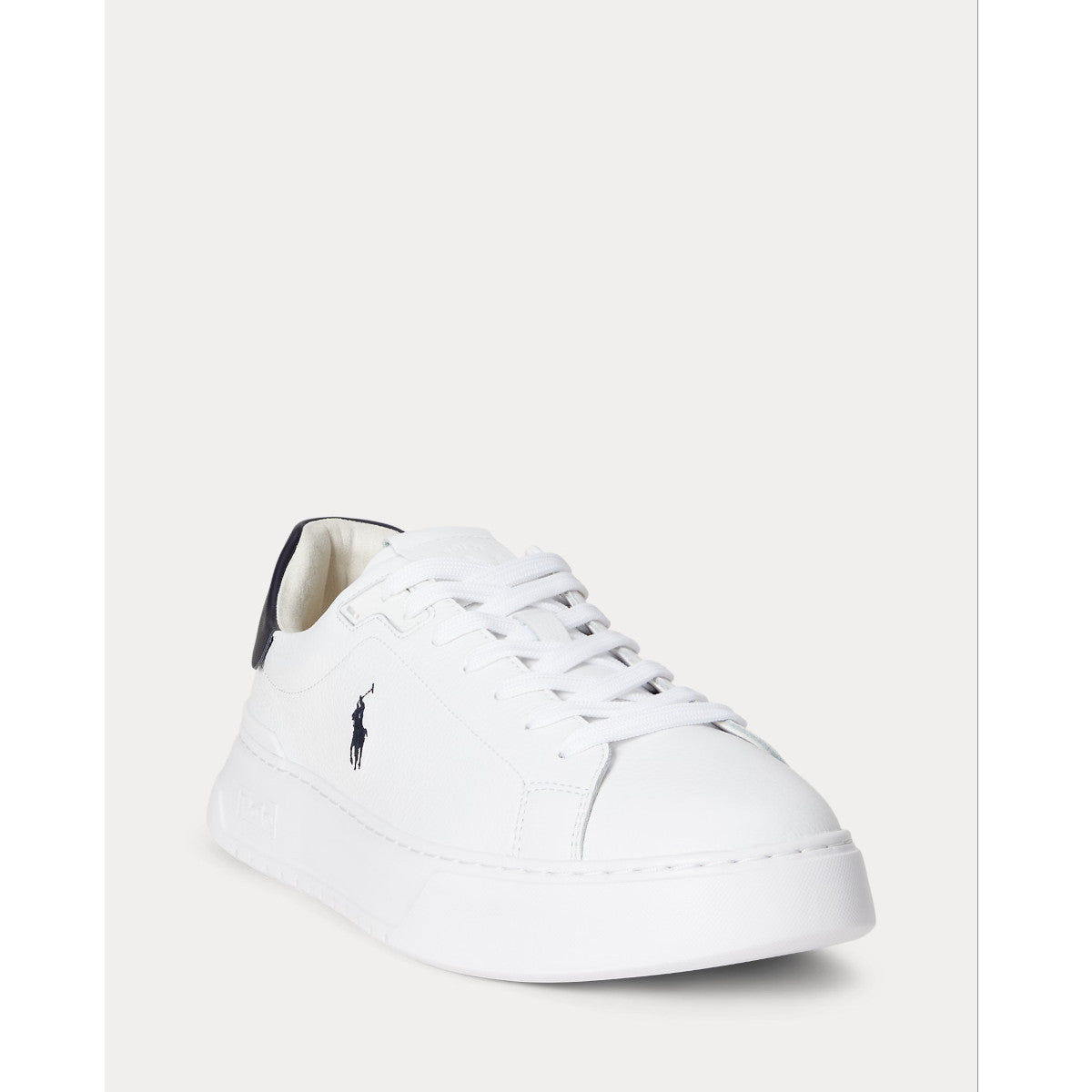 Polo Ralph Lauren Rlite Court Trainers 001 White/Navy