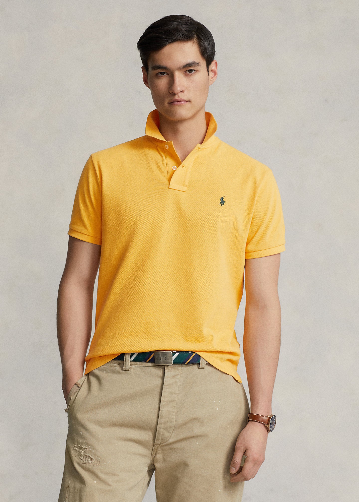 Gold polo shirts clearance ralph lauren