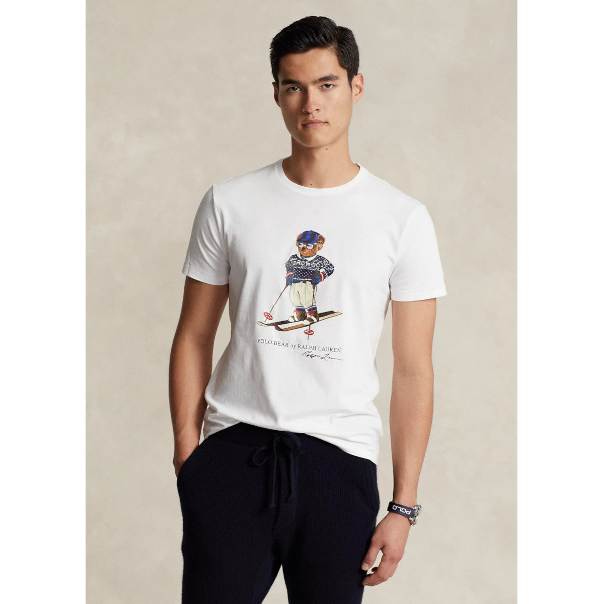 Polo Ralph Lauren Ski Bear SS T-Shirt 026 White