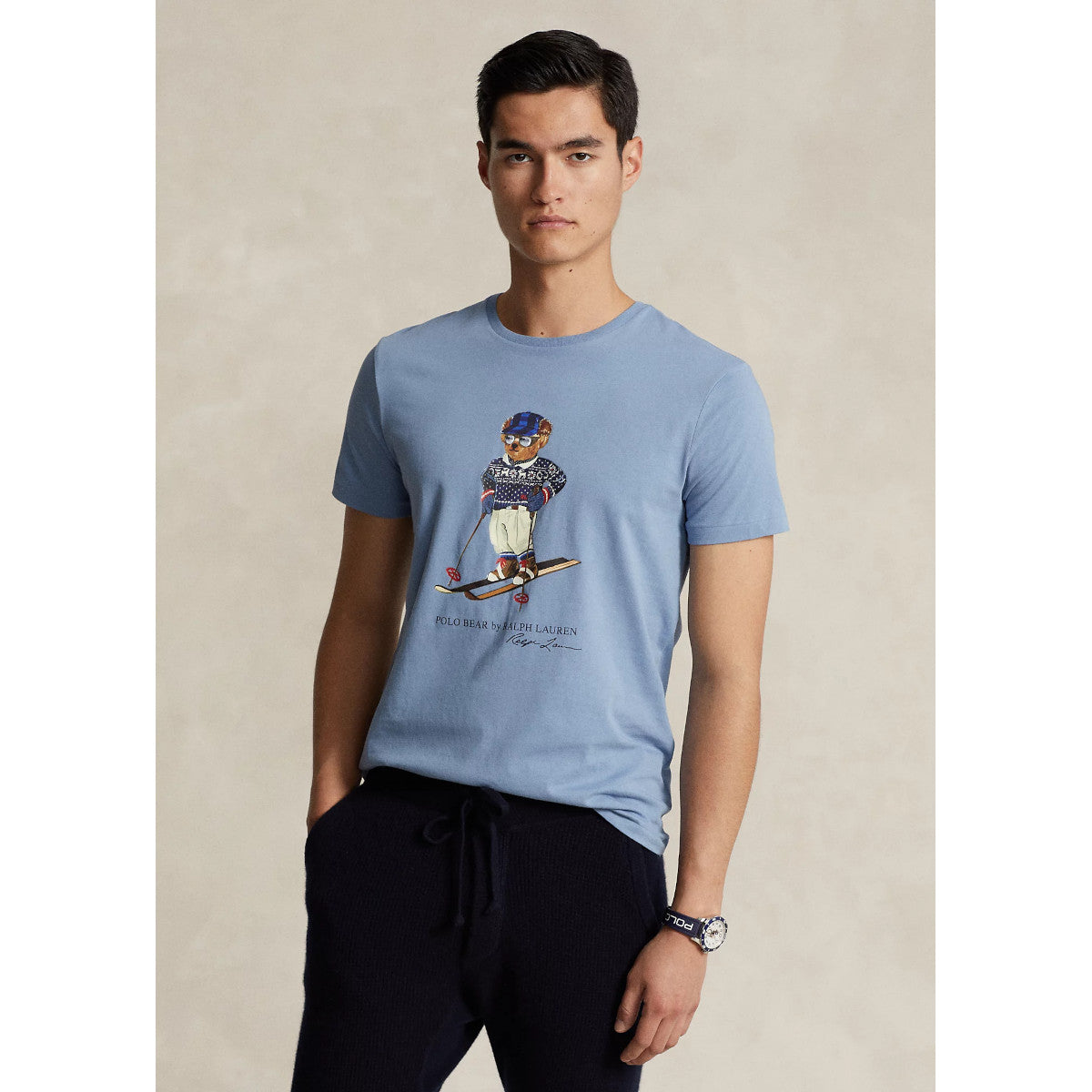 Polo Ralph Lauren Ski Bear SS T-Shirt 027 Channel Blue