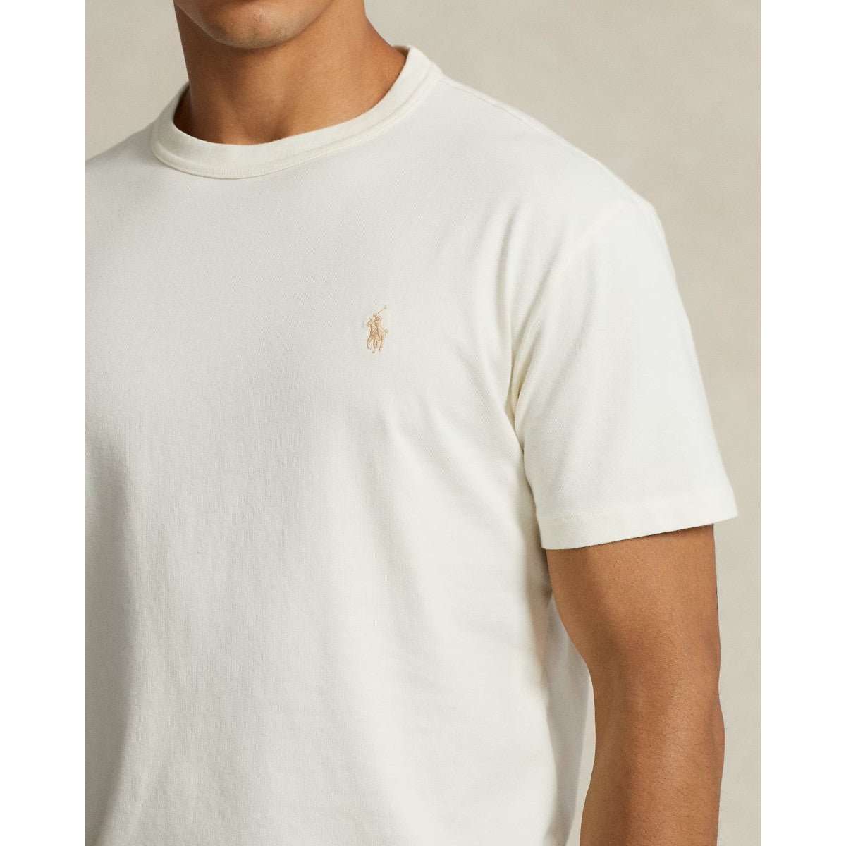 Polo Ralph Lauren T-Shirt 710916698 003 Clubhouse Cream