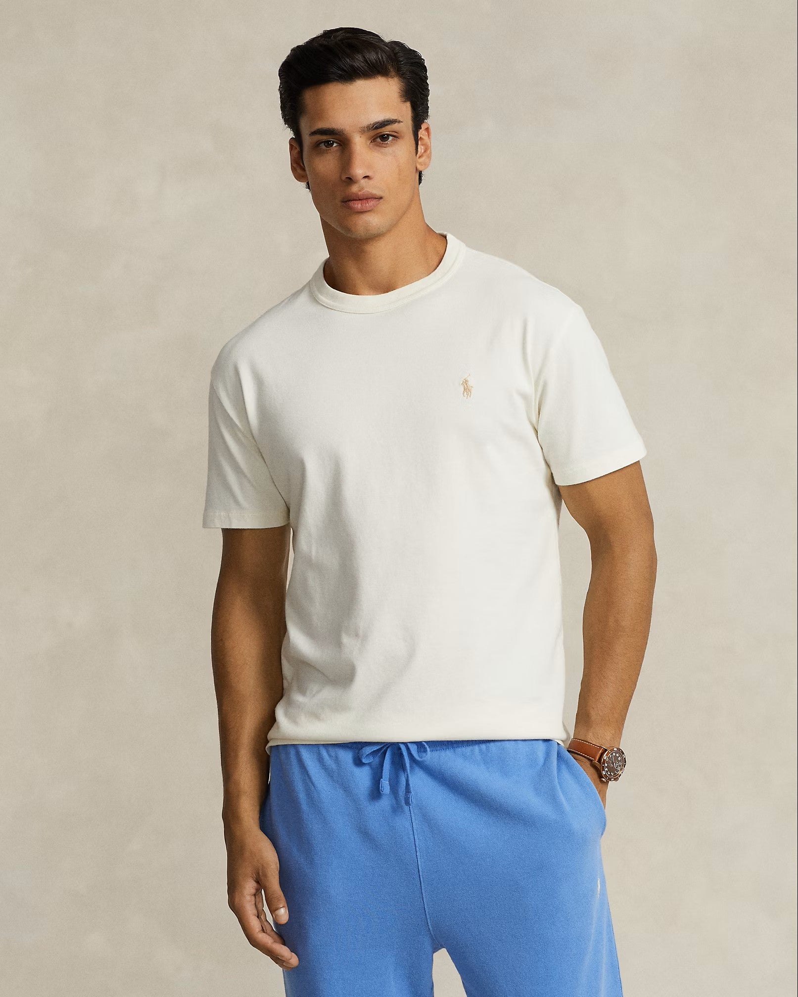 Polo Ralph Lauren T-Shirt 710916698 003 Clubhouse Cream