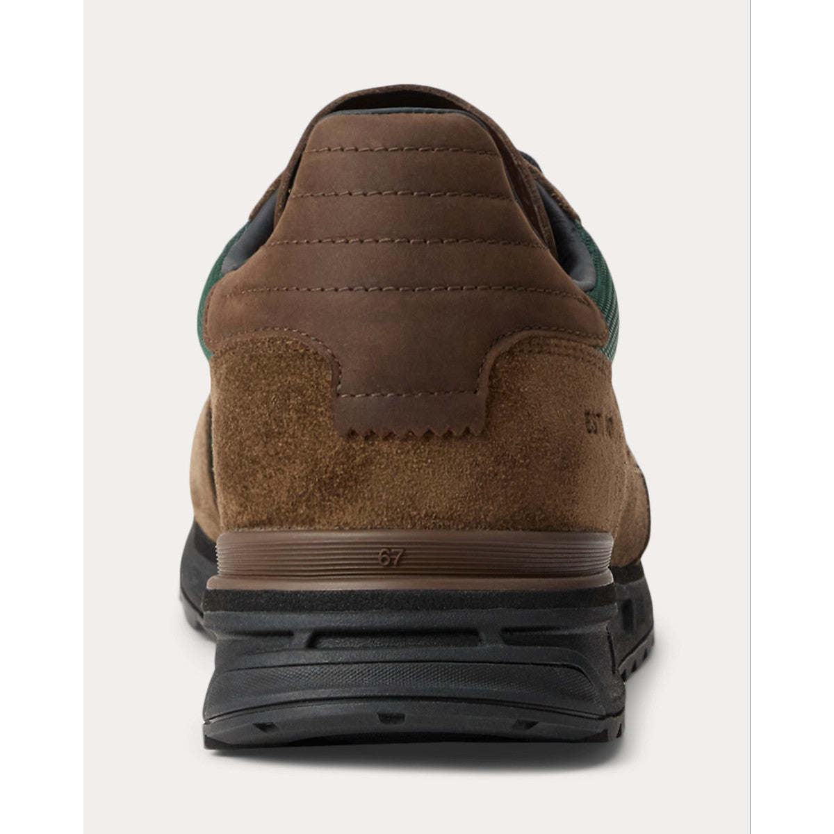 Polo Ralph Lauren Varick Trainers 001 Chocolate Brown/Forest