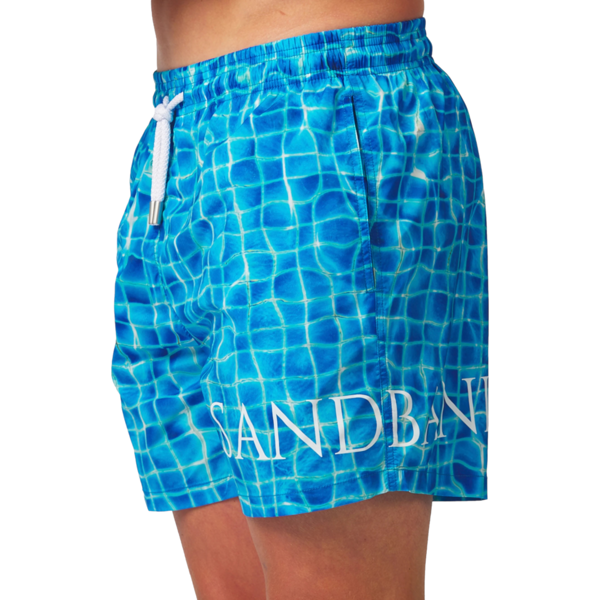 Sandbanks Mosaic Swimshorts Blue