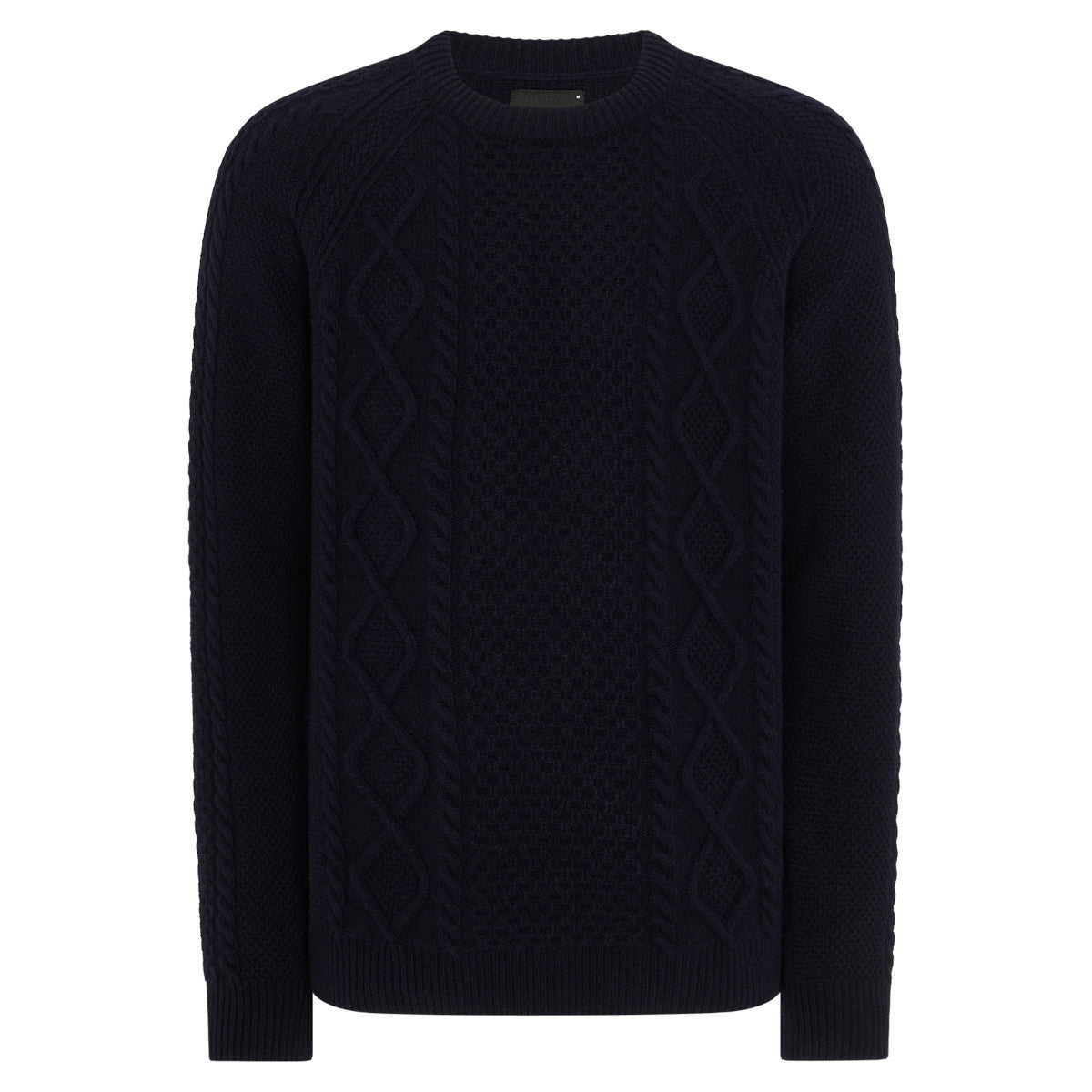 Remus Uomo Cable Knit 78 Navy