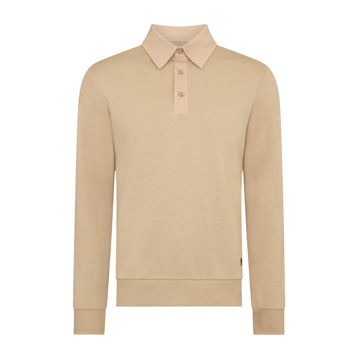 Remus Uomo Collared Sweatshirt 92 Beige