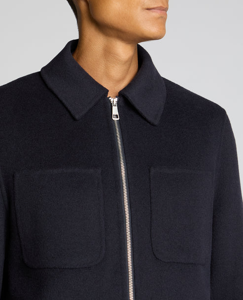Remus Uomo Conrad Zip Through Jacket 79 Navy