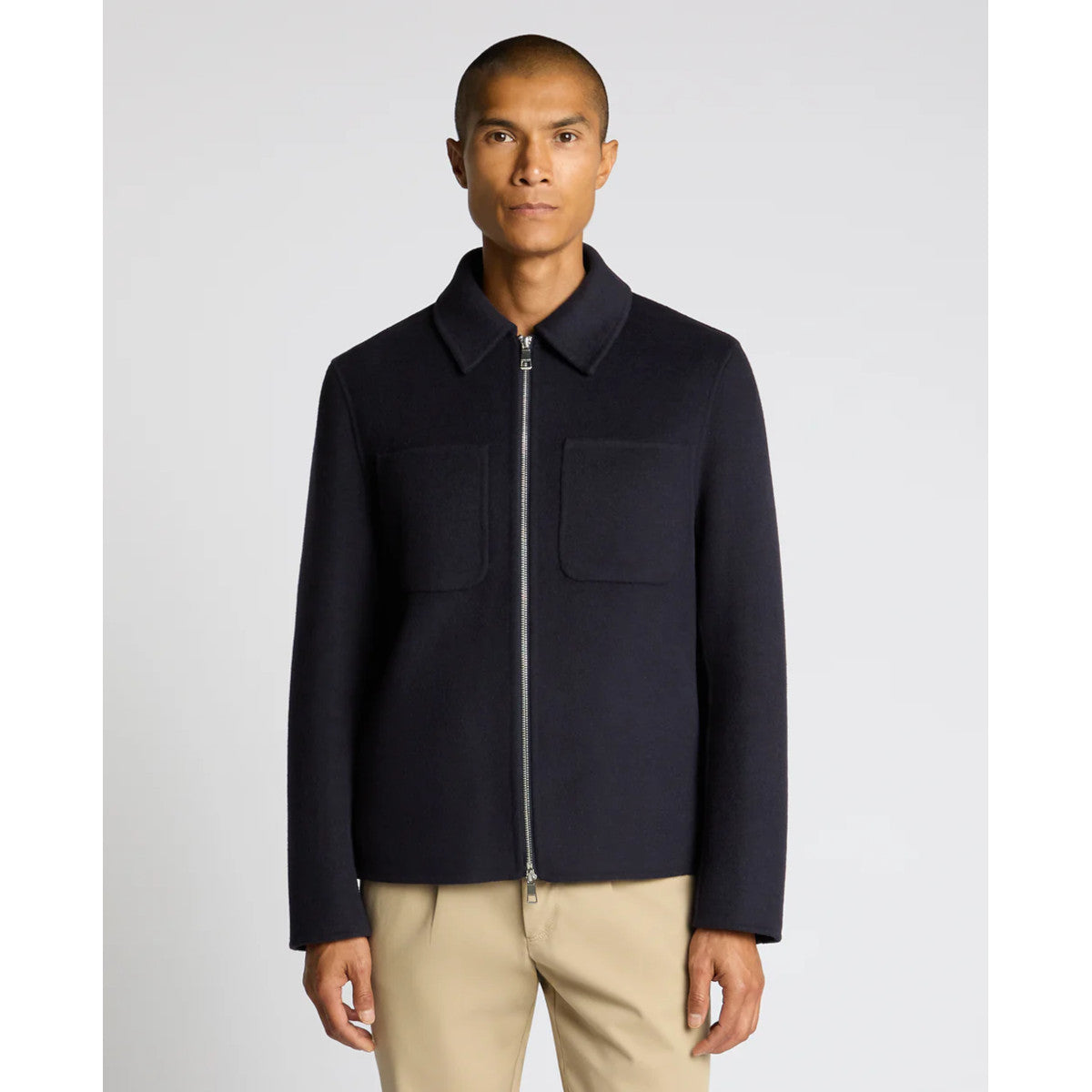 Remus Uomo Conrad Zip Through Jacket 79 Navy