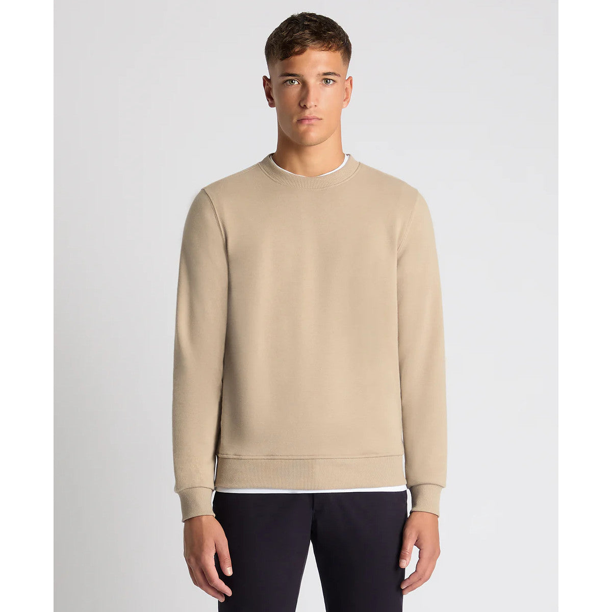 Remus Uomo Crew Neck Sweatshirt 92 Beige