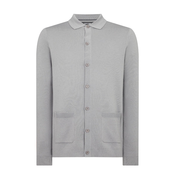 Remus Uomo Fine Button Cardigan 05 Grey