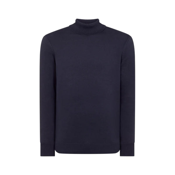 Remus Uomo Fine Gauge Roll Neck 29 Navy