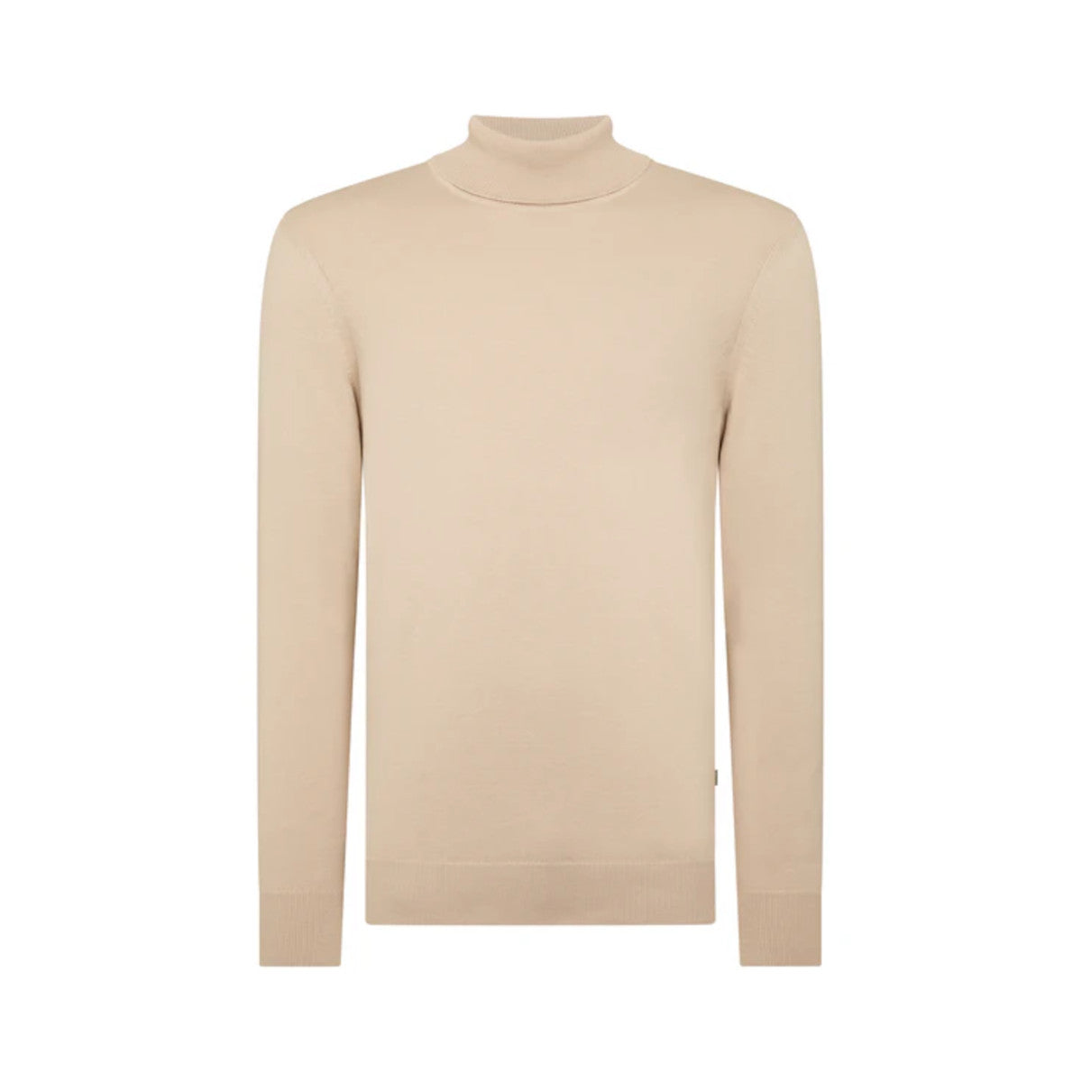 Remus Uomo Fine Gauge Roll Neck 91 Stone
