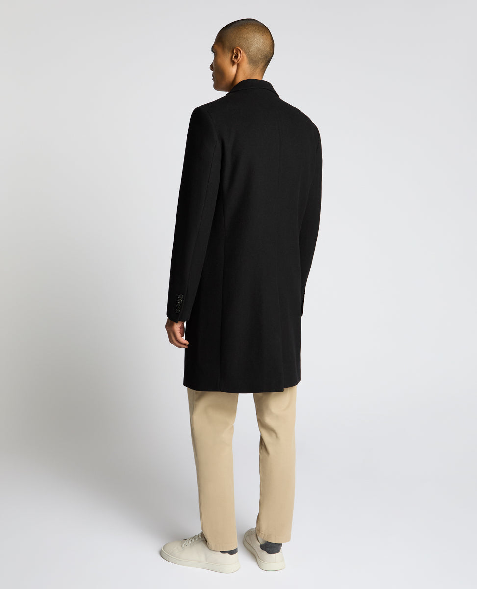 Remus Uomo Kayden Overcoat 00 Black