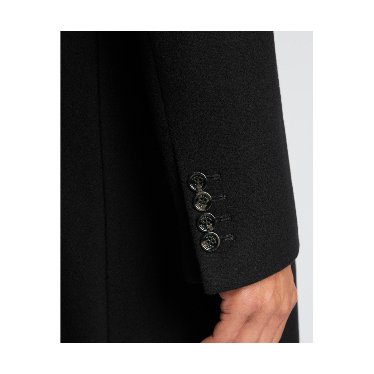 Remus Uomo Kayden Overcoat 00 Black