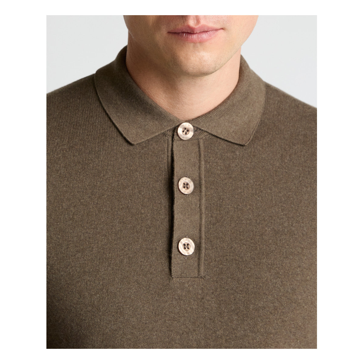Remus Uomo Knitted Polo 47 Camel