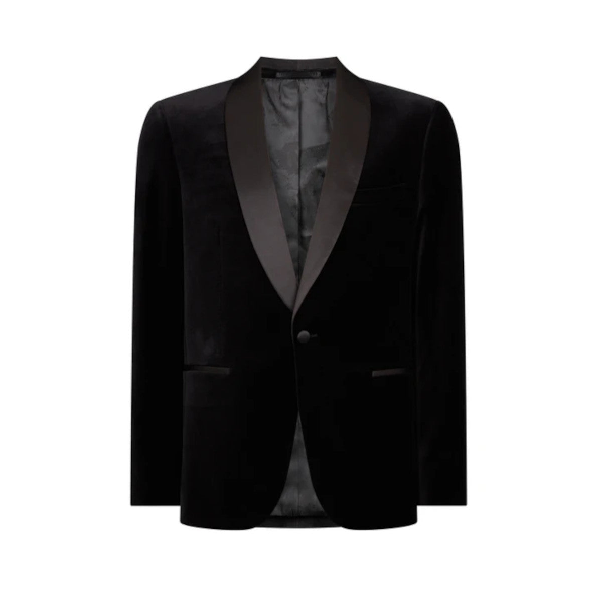 Remus Uomo Romeo Velvet Jacket 00 Black