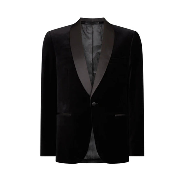 Remus Uomo Romeo Velvet Jacket 00 Black