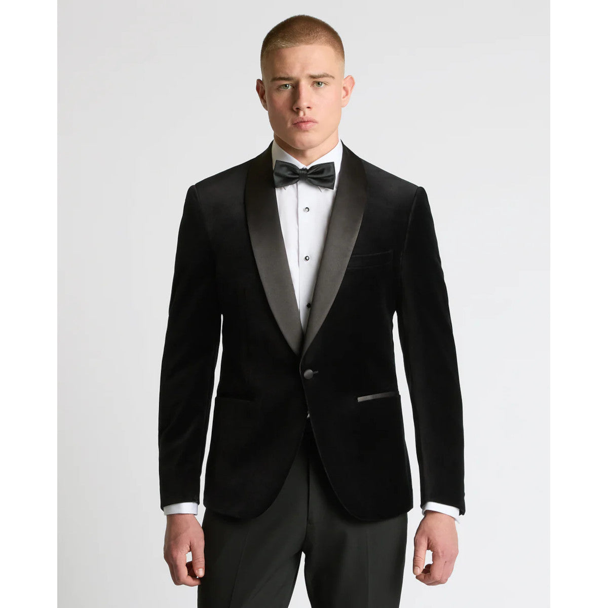 Remus Uomo Romeo Velvet Jacket 00 Black