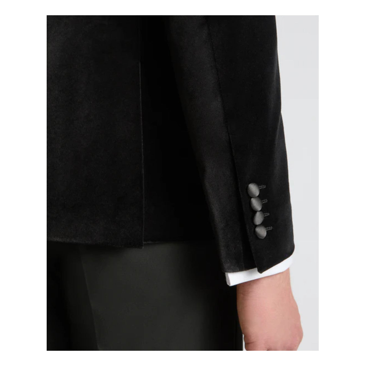 Remus Uomo Romeo Velvet Jacket 00 Black