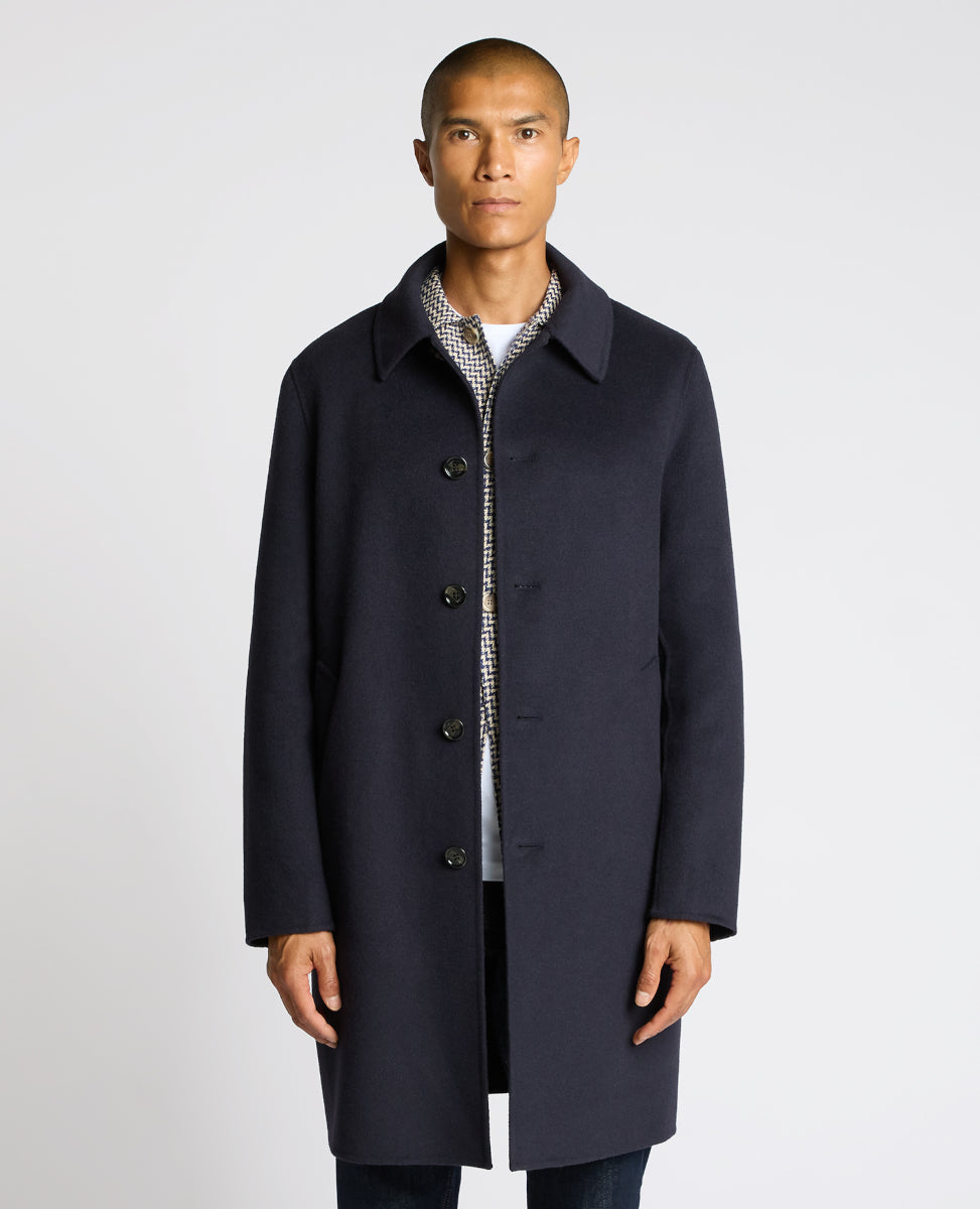 Remus Uomo Tatum Overcoat 79 Navy