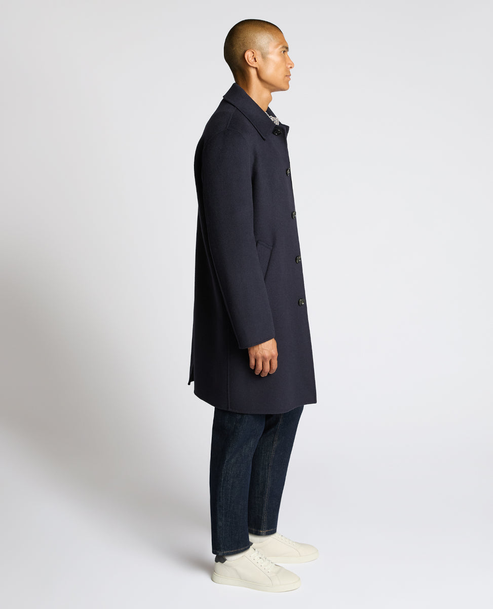 Remus Uomo Tatum Overcoat 79 Navy