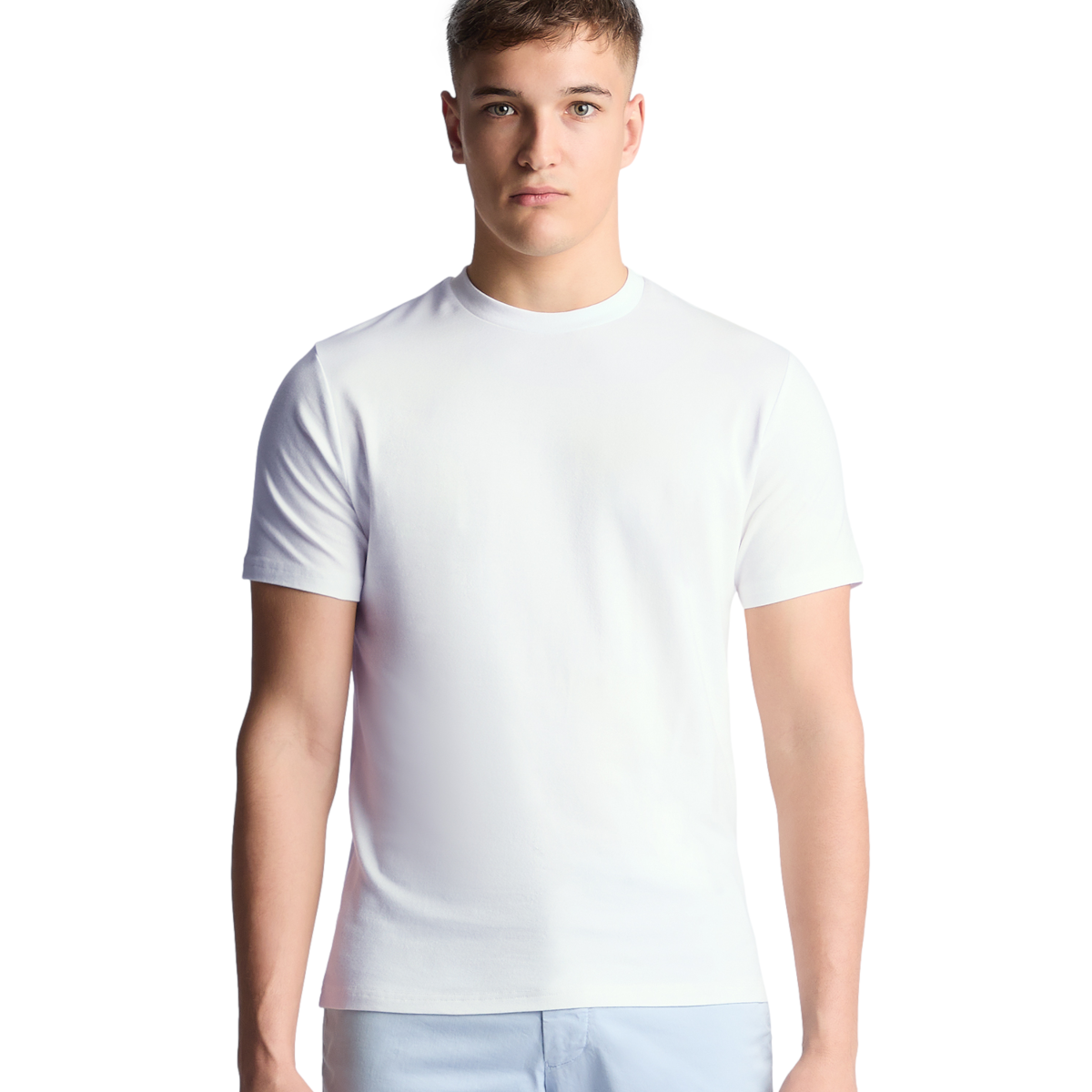 Remus Uomo Tencel T-Shirt 01 White