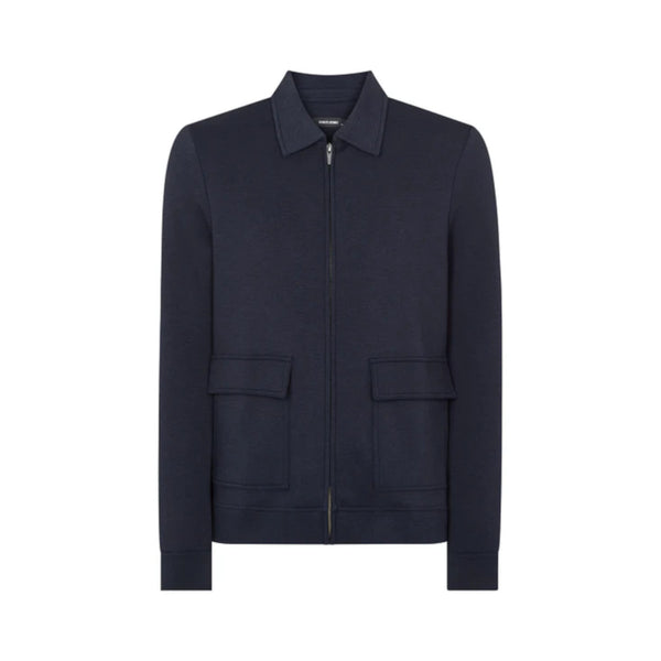 RemusUomoZipThroughJerseyOvershirt78Navy__1