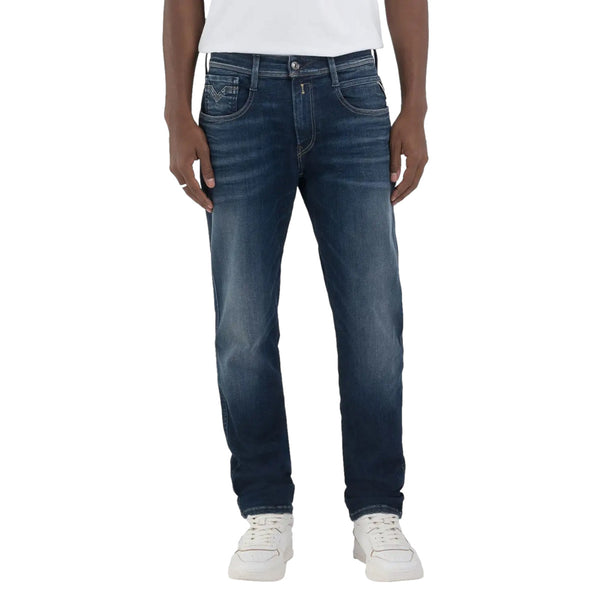 Replay Anbass Hyperflex Dust Slim Jeans 007 Dark Blue