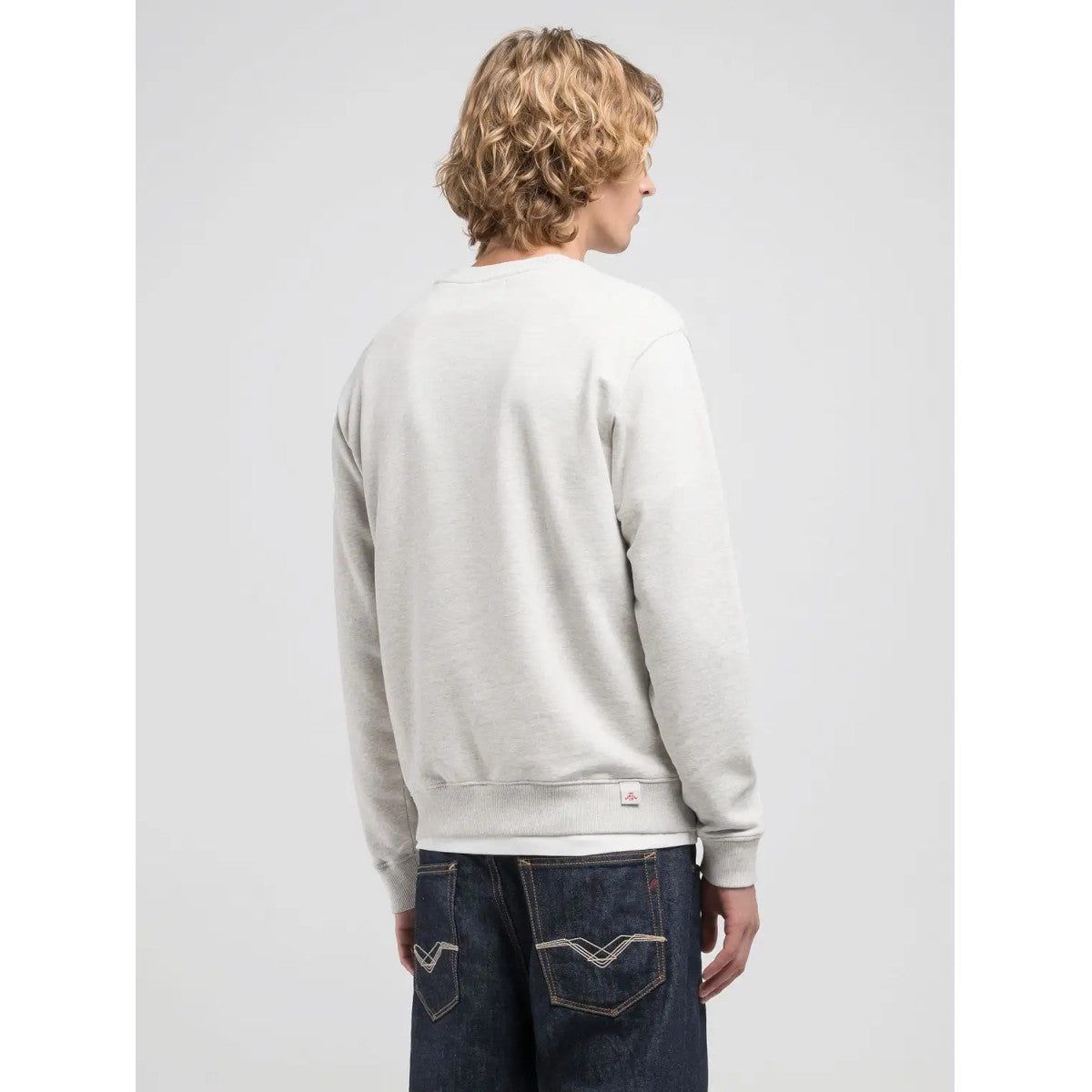 Replay Blue Jeans Sweatshirt M06 Light Grey