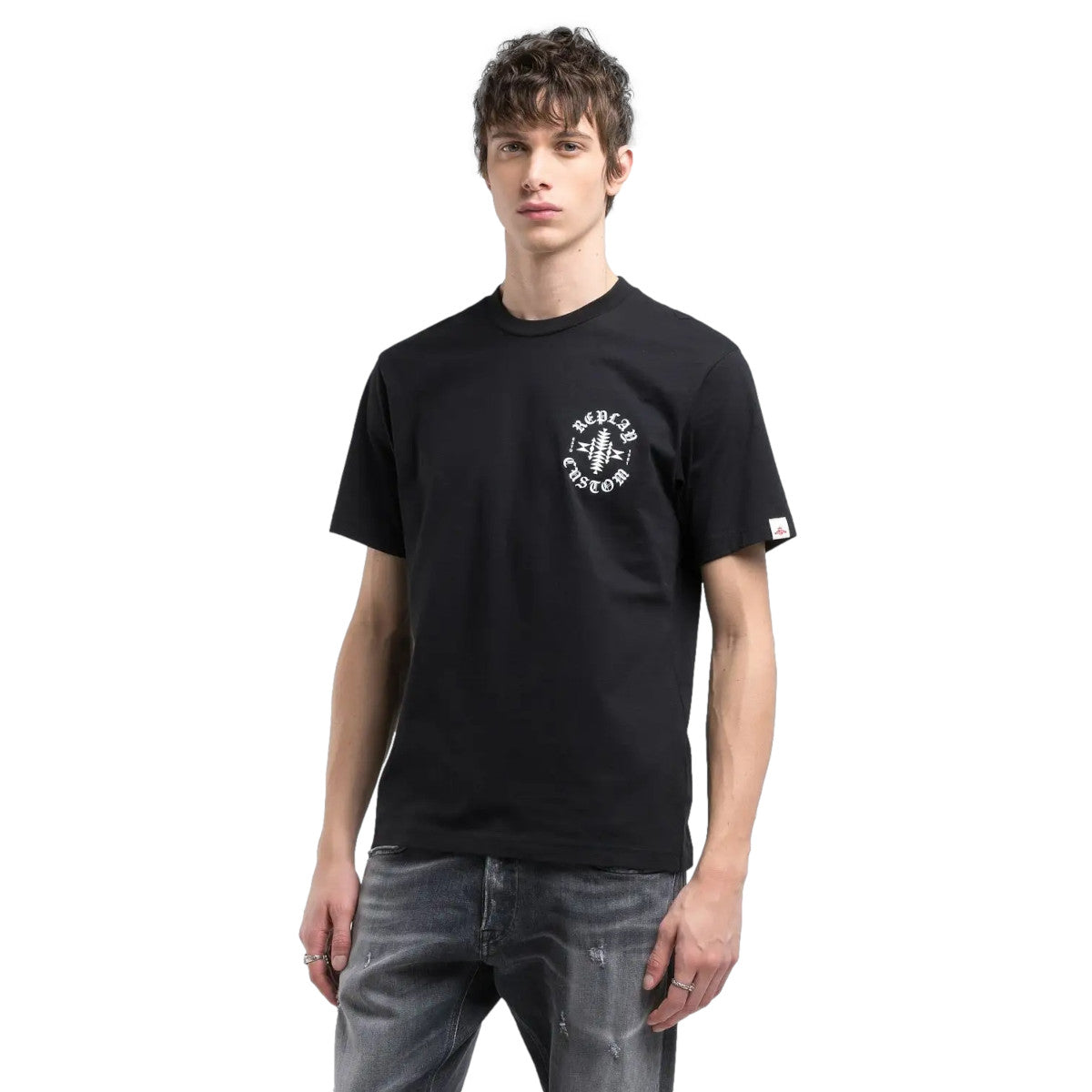 Replay Custom T-Shirt 098 Black