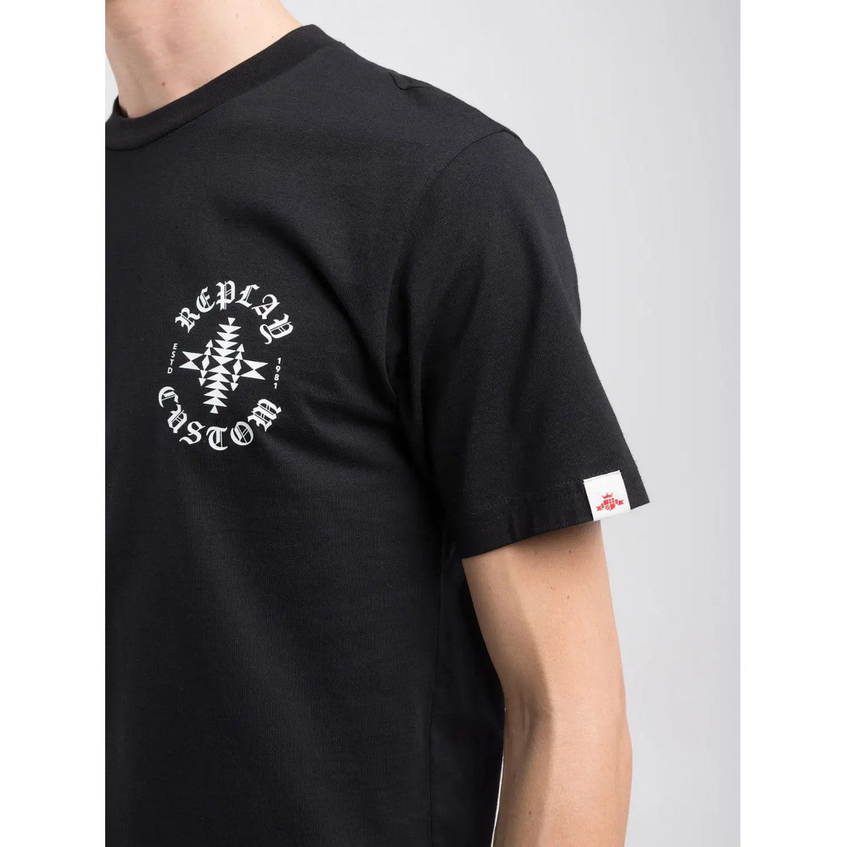 Replay Custom T-Shirt 098 Black