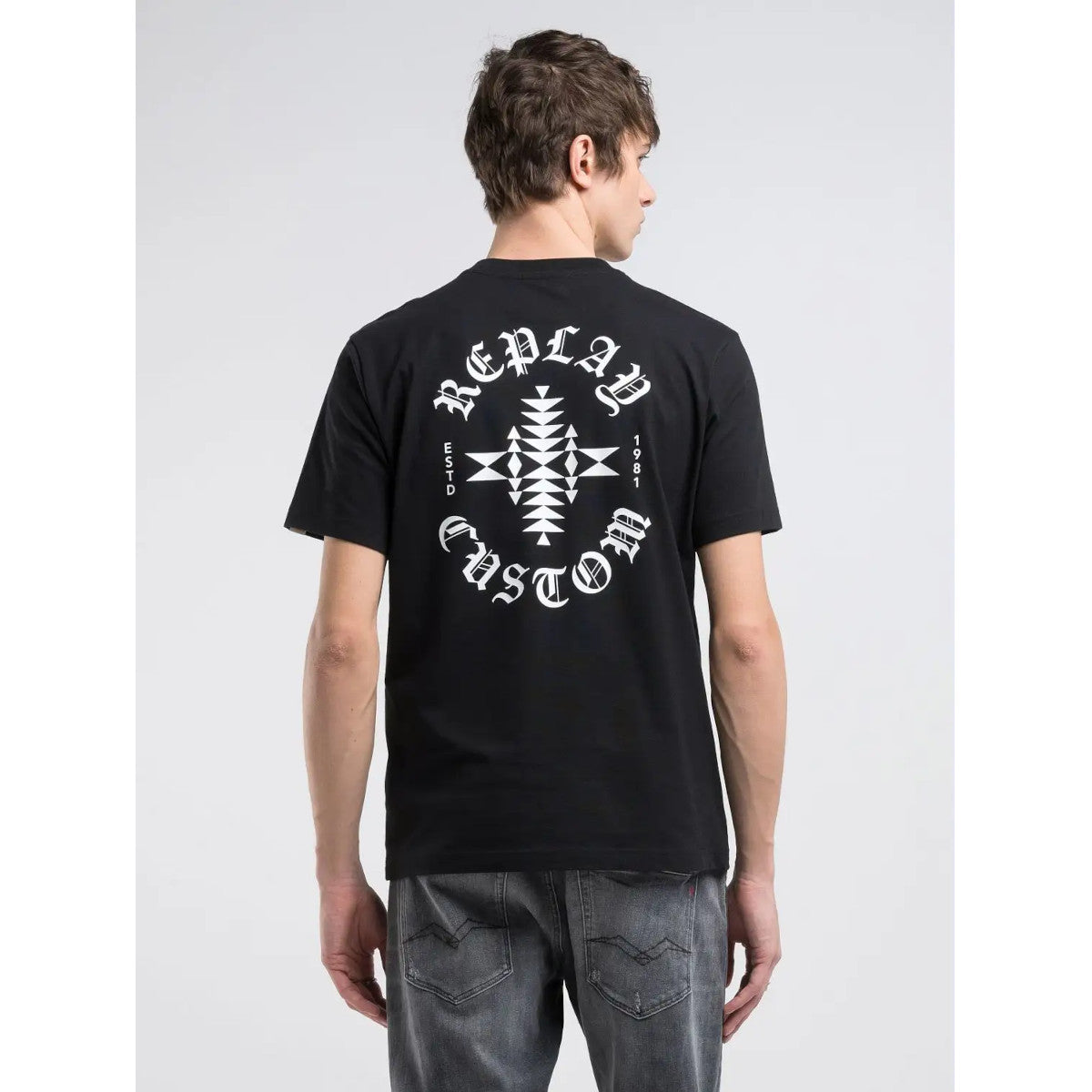 Replay Custom T-Shirt 098 Black