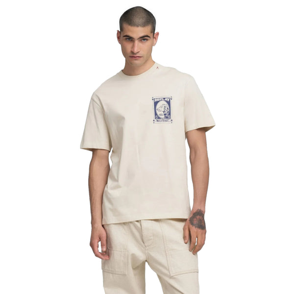 Replay Denim Goods T-Shirt 200 Natural