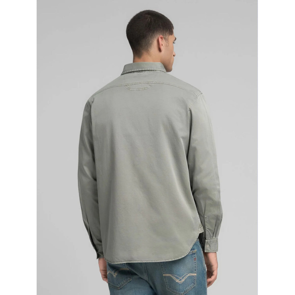 Replay Double Pocket Shirt 705 Grey