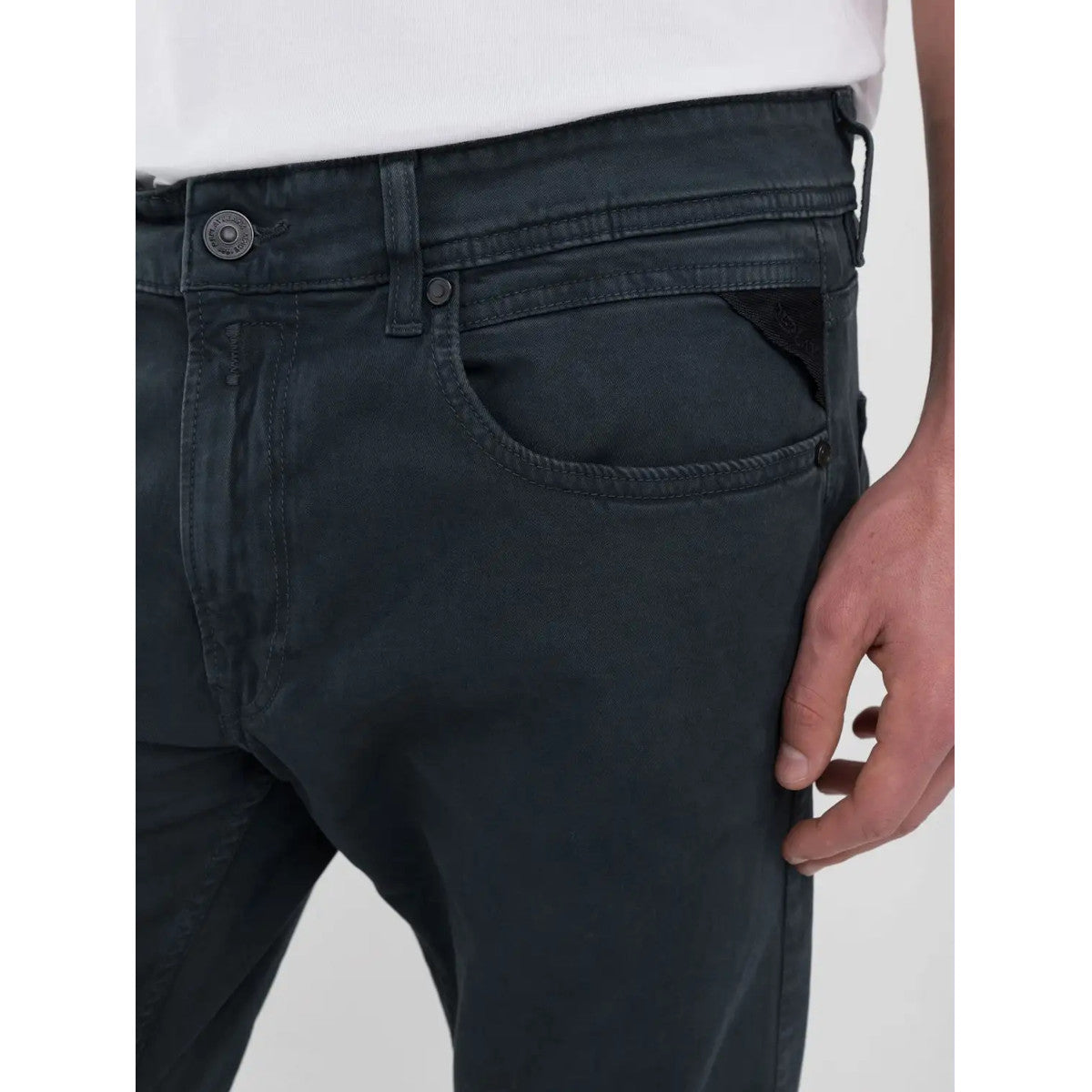 Replay Grover Cotton Jeans 094 Deep Ocean